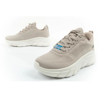 8. Skechers Bobs B Flex women's sneakers, fashionable beige