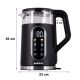11. ELDOM CORDLESS KETTLE WITH TEMPERATURE REGULATION C560 NUVIA 2000W 1.7 L, LED DISPLAY, WATER TEMPERATURE REGULATION