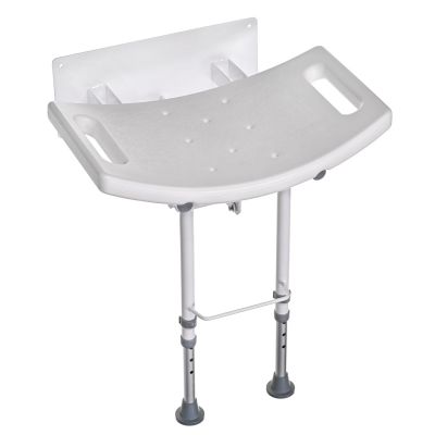 15. Wall-mounted folding shower chair