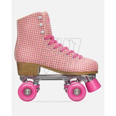 3. Impala Squad Skate Pink Tartan roller skates