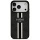 3. Guess 4G Printed Stripes MagSafe case for iPhone 17 Pro - black