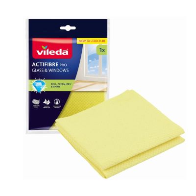 Vileda ACTIFIBRE PRO cloth for glass and windows 1 pc.