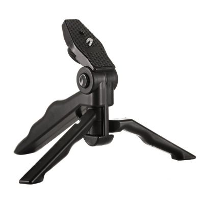 5. Mount with a mini tripod for GoPro SJCAM action cameras black