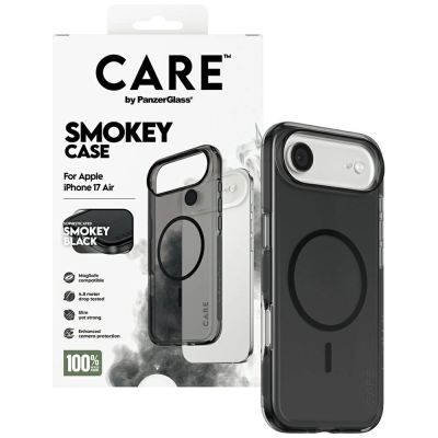 4. CARE by PanzerGlass Flagship Urban Explorer w. Black MagSafe Case for iPhone Air - Black