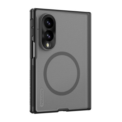 3. Nillkin Super Frosted Shield Fold Magnetic Case for Samsung Galaxy Z Fold 8 Compatible with MagSafe - Translucent
