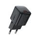 Acefast A117 GaN PD 20W USB-C Wall Charger - Black