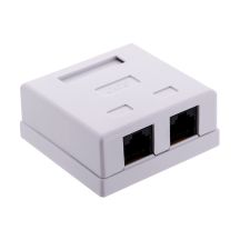 ALANTEC UTP cat.6 surface-mounted socket 2xRJ45