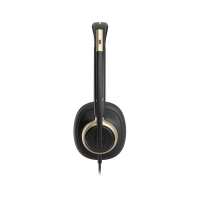 25. HP Poly Mission 825 Stereo USB Wired Headset
