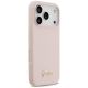 4. Guess Silicone Script Metal Logo MagSafe Case for iPhone 17 Pro - Pink