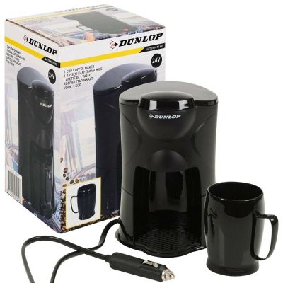 24V TRAVEL CAR COFFEE MAKER DUNLOP