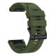 3. Tech-Protect Silicone Strap for Garmin Fenix 5 / 6 / 6 Pro / 7 / 8 / 8 Pro / E / 9 / 9 Pro (51 mm) – Green
