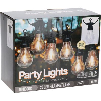 31. GARDEN GARLAND PARTY LIGHT 20LED A60 TIMER COMBINABLE