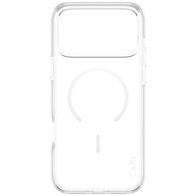 3. CARE by PanzerGlass Flagship Urban Explorer Case w. White MagSafe for iPhone 17 Pro Max - Transparent