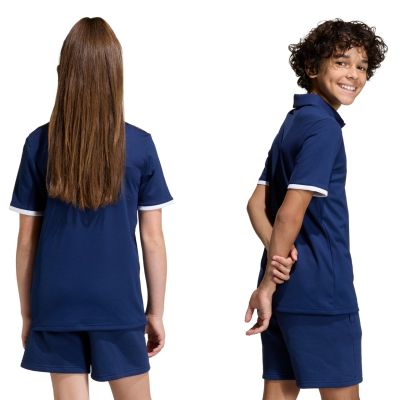 11. adidas Entrada 26 Polo Navy Blue Kids' T-shirt JZ6627