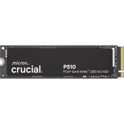 2. Crucial P510 SSD - 2TB - Internal - M.2 2280 - PCI Express 5.0 x4 (NVMe)