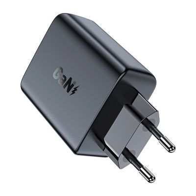 6. Acefast A29 PD50W GaN (USB-C + USB-C) dual port charger black