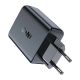 6. Acefast A29 PD50W GaN (USB-C + USB-C) dual port charger black