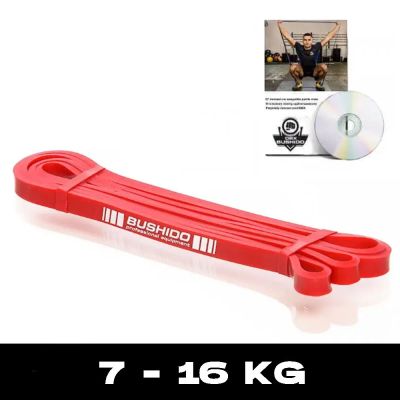 23. Power Band 13 - Reinforced Training Band DBX BUSHIDO RED 7-16 KG
