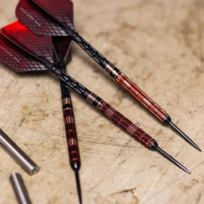 5. Harrows RED HORIZON 90% steeltip darts RedHorizon