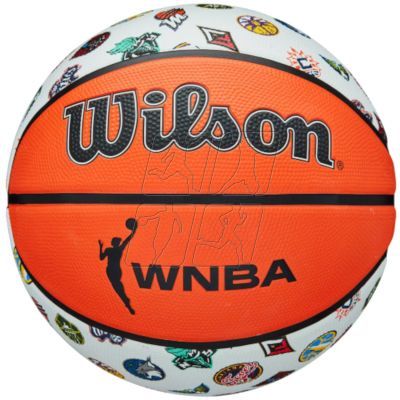 5. Basketball ball Wilson WNBA All Team Ball WTB46001X