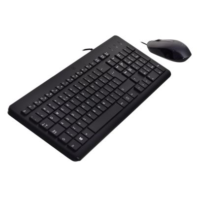4. HP 150 Wired Mouse and Keyboard Set, Wired Black 240J7AA