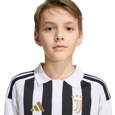 8. adidas Juventus 26/27 kids' jersey white and black KB8836