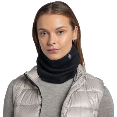 Buff Lilon Neck Gaiter – black