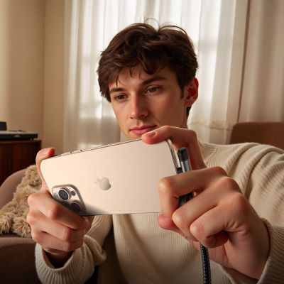 3. Joyroom S-A56 EnjoyX Series 90° USB-C - Lightning cable 30W 1.2m - black