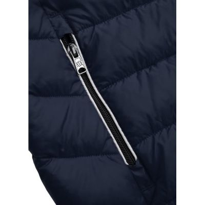 8. Pit Bull West Coast Padded Seacoast Men's Winter Jacket Navy Blue with Hood