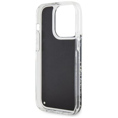 7. Guess GUHCP14LLCSGSGK iPhone 14 Pro 6.1" black/black hardcase Liquid Glitter Marble