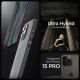 12. Spigen Ultra Hybrid iPhone 15 Pro Case - Clear Black