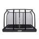 9. VIRTUFIT GARDEN TRAMPOLINE FOR BUILDING IN 183 x 274 CM WITH NET