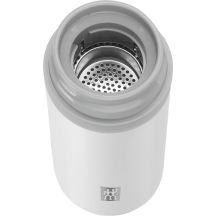 Thermal container with tea infuser and ZWILLING Thermo 39500-511-0 white 420ml