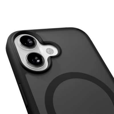 8. Puro Gradient TPU MagSafe Compatible Case for iPhone 17 - Black