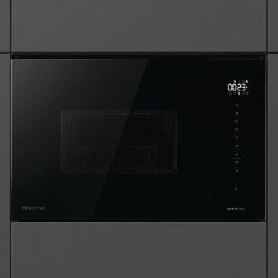 4. Hisense 742528 Microwave Oven Black Microwave Grill Built-in 25L 900W
