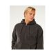 3. Men's RIP CURL Surf Puff Zip Thru Sweatshirt Black