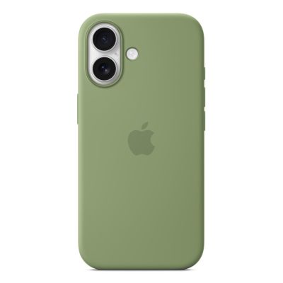 4. Apple iPhone 17 Silicone Case with MagSafe (Light Moss Green)