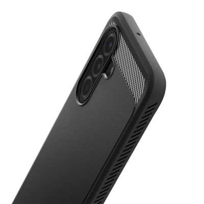 7. Spigen Rugged Armor Case for Samsung Galaxy A17 - Matte Black