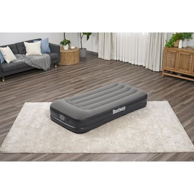 34. Bestway 671BT Air Mattress Single Mattress Black, Gray Unisex