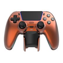 Deltaco Gaming GAM-199-ORANGECOPPER Game Controller Orange, Brown Bluetooth/USB Gamepad PlayStation 5, PC, Android, iOS