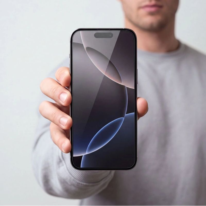 14. Tech-Protect OneTouch Set+ 2-Pack Tempered Glass for iPhone 18 Pro / 17 Pro