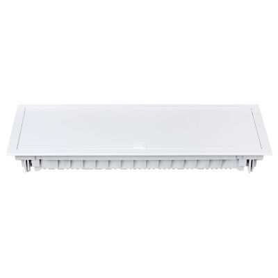 6. PLASTIC INSTALLATION HOUSING WITH METAL DOOR, FLUSH-MOUNTED, IP40, 5 ROWS, 60 MODULES Noark PM