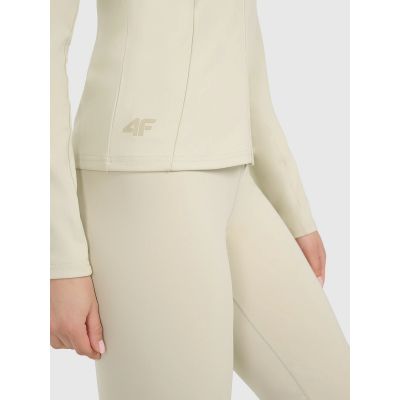 7. Women's slim quick-drying training sweatshirt 4F 4FRAW25TFSWF0808-83S