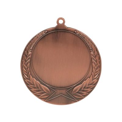 General Bronze Medal with Space for a 50 mm Emblem – Steel Medal