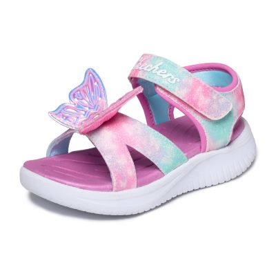 2. Skechers Kids' Sandals Jumpsters Sandal Butterfly Brites 303109N PKMT