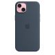 2. Apple Silicone Case with MagSafe Storm Blue, for Apple iPhone 15 Plus, MT123ZM/A