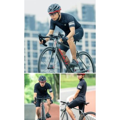 3. ROCKBROS cycling jersey RK1009B black 3XL