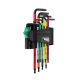 3. Set of TORX BO Multicolour keys, BlackLaser, with magnetizer, 967/9 TX BO Multicolour 1 WERA