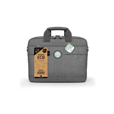2. Port Designs Yosemite Eco TL 35.6 cm (14") Briefcase Gray