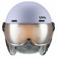 4. Uvex Rocket Jr. Visor Ski Helmet, Lavender